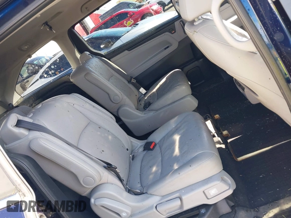 2019 Honda Odyssey EX-L z VIN 5FNRL6H70KB113499, wystawiony jako IAAI lot #41681215 z przebiegiem Nie podano mil oraz . Historia ofert i sprzedaży dostępna na DreamBid. Obrazek 8.