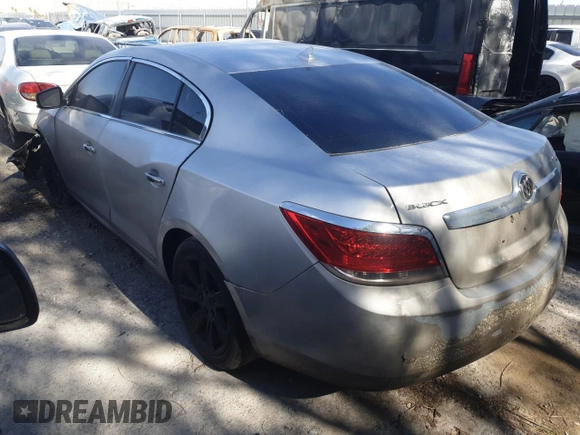 2010 Buick LaCrosse CXL with VIN 1G4GC5EG9AF274235, listed as a Copart auction lot 52219485 with Not provided miles and Non repairable. Bid and sale history available at DreamBid. Image 2.