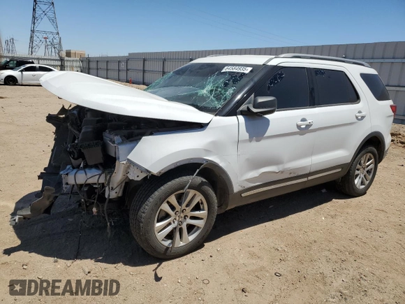 2019 Ford Explorer XLT z VIN 1FM5K8D88KGA42873, wystawiony jako Copart lot #64584935 z przebiegiem 143 439 mil mil oraz Szkoda całkowita • Salvage title. Historia ofert i sprzedaży dostępna na DreamBid. Obrazek 1.