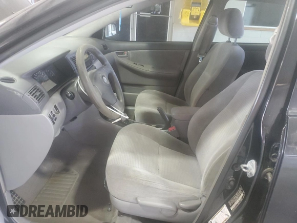 2007 Toyota Corolla CE with VIN JTDBR32E870109535, listed as a Copart auction lot 54179055 with 272,278 mi miles and Salvage Title. Bid and sale history available at carsss.com. Image 7.
