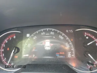 2023 Toyota RAV4 XLE Premium with VIN 2T3A1RFV0PC383809, listed as a Copart auction lot 59938405 with 33,206 mi miles and Salvage title. Bid and sale history available at DreamBid. Image 9.
