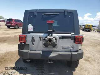 2014 Jeep Wrangler Unlimited Rubicon with VIN 1C4HJWFG1EL241014, listed as a Copart auction lot 63948655 with 165,650 mi miles and Salvage title. Bid and sale history available at DreamBid. Image 6.