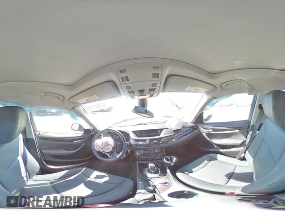 2014 BMW X1 sDrive28i with VIN WBAVM1C53EVW47331, listed as a Copart auction lot 47557195 with 127,494 mi miles and Salvage Title. Bid and sale history available at carsss.com. Image 14.