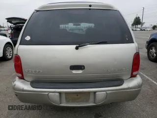 2002 Dodge Durango with VIN 1B4HR48N82F100912, listed as a Copart auction lot 58509495 with 195,039 mi miles and Salvage title. Bid and sale history available at DreamBid. Image 6.