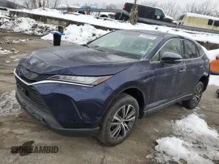 2022 Toyota Venza LE with VIN JTEAAAAH5NJ115945, listed as a Copart auction lot 37358614 with 20,819 mi miles. Bid and sale history available at carsss.com. Image 1.