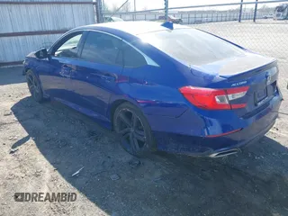 2019 Honda Accord Sedan Sport 1.5T with VIN 1HGCV1F35KA123698, listed as a IAAI auction lot 41825649 with 122,695 mi miles. Bid and sale history available at carsss.com. Image 3.