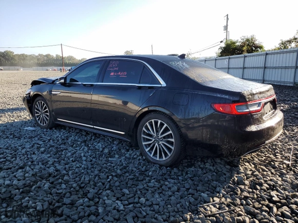2018 Lincoln Continental Select with VIN 1LN6L9TK0J5616266, listed as a Copart auction lot 70592123 with 105,133 mi miles. Bid and sale history available at carsss.com. Image 2.