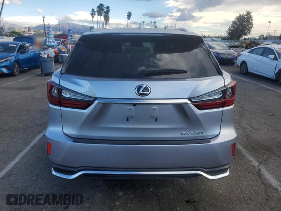 2022 Lexus RX with VIN JTJHZKEA0N2024877, listed as a Copart auction lot 41654965 with 14,003 mi miles and Salvage Title. Bid and sale history available at carsss.com. Image 6.