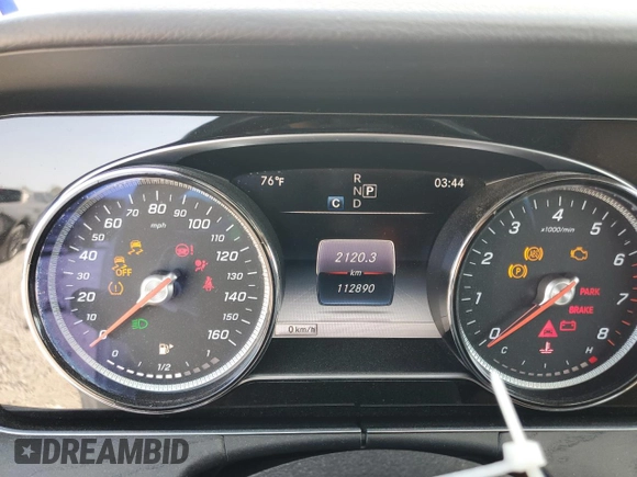 2019 Mercedes-Benz E 450 with VIN WDD1K6HB2KF089521, listed as a Copart auction lot 50264535 with 70,146 mi miles and Salvage title. Bid and sale history available at DreamBid. Image 9.