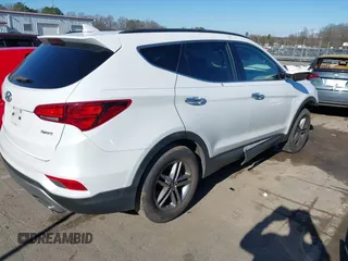 2017 Hyundai Santa Fe Sport 2.4L with VIN 5NMZU3LB8HH010930, listed as a IAAI auction lot 41201194 with 1 mi miles. Bid and sale history available at carsss.com. Image 4.