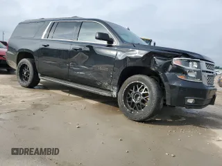 2016 Chevrolet Suburban LT with VIN 1GNSKHKC1GR406228, listed as a Copart auction lot 54568415 with 162,353 mi miles and Salvage Title. Bid and sale history available at DreamBid. Image 4.