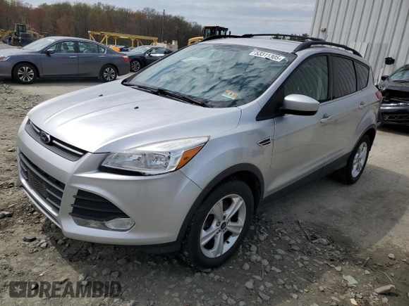 2016 Ford Escape SE with VIN 1FMCU9G98GUA34356, listed as a Copart auction lot 53311305 with 93,331 mi miles and Clean Title. Bid and sale history available at DreamBid. Image 1.