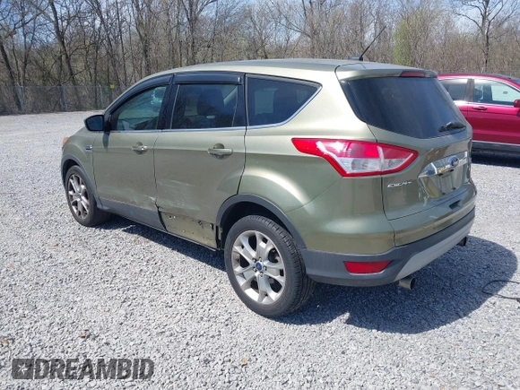 2013 Ford Escape SEL with VIN 1FMCU0HX3DUB37785, listed as a IAAI auction lot 41863069 with 179,508 mi miles. Bid and sale history available at carsss.com. Image 3.