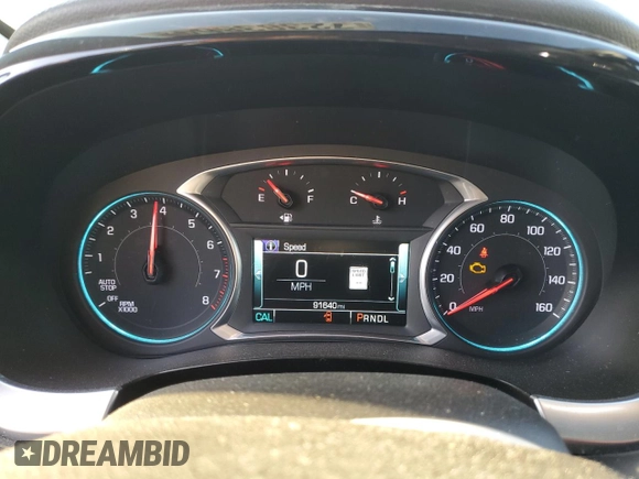 2018 Chevrolet Traverse RS with VIN 1GNERJKX1JJ254511, listed as a Copart auction lot 72383864 with 91,640 mi miles and Salvage Title. Bid and sale history available at carsss.com. Image 9.
