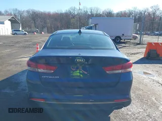 2018 Kia Optima LX with VIN 5XXGT4L33JG191559, listed as a IAAI auction lot 41875793 with 152,479 mi miles. Bid and sale history available at carsss.com. Image 15.