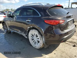 2012 Infiniti FX35 with VIN JN8AS1MW4CM151959, listed as a Copart auction lot 77681374 with 132,143 mi miles and Salvage Title. Bid and sale history available at carsss.com. Image 2.