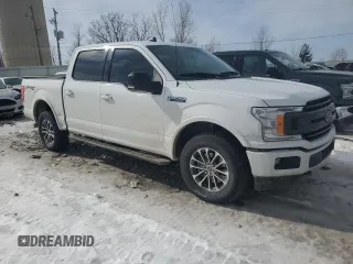 2020 Ford F-150 XL with VIN 1FTEW1EP1LFB77996, listed as a Copart auction lot 46278535 with 93,012 mi miles and Non Repairable. Bid and sale history available at DreamBid. Image 4.