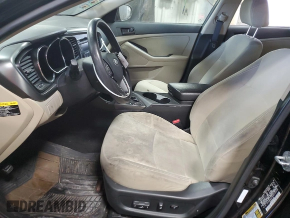 2013 Kia Optima LX with VIN 5XXGM4A7XDG103548, listed as a Copart auction lot 50178915 with 90,107 mi miles and Salvage Title. Bid and sale history available at carsss.com. Image 7.