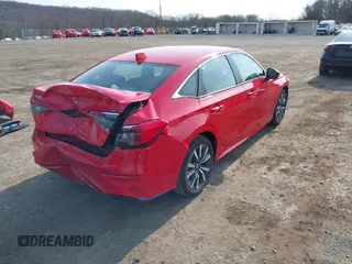 2023 Honda Civic Sedan EX with VIN 2HGFE1F79PH325484, listed as a IAAI auction lot 41793614 with 7,085 mi miles. Bid and sale history available at carsss.com. Image 4.