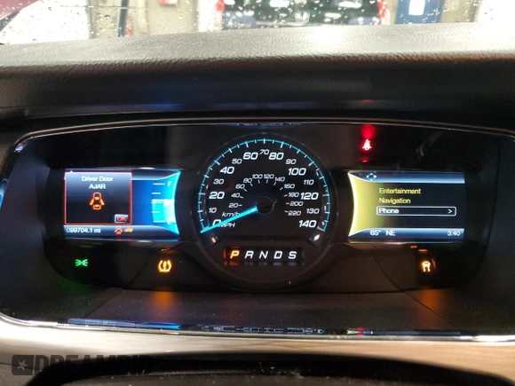 2016 Ford Taurus SEL with VIN 1FAHP2E81GG125802, listed as a Copart auction lot 62491045 with 99,704 mi miles and Salvage title. Bid and sale history available at DreamBid. Image 9.