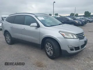 2015 Chevrolet Traverse LT with VIN 1GNKRGKD1FJ260280, listed as a IAAI auction lot 42655028 with 165,193 mi miles and . Bid and sale history available at DreamBid. Image 1.