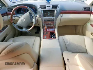 2007 Lexus LS 460 with VIN JTHBL46F775047122, listed as a Copart auction lot 57300995 with Not Provided miles and Clean Title. Bid and sale history available at DreamBid. Image 8.