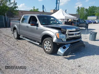 2013 Ford F-150 XL with VIN 1FTFW1CF8DFC24537, listed as a IAAI auction lot 42103213 with 157,629 mi miles and . Bid and sale history available at carsss.com. Image 1.