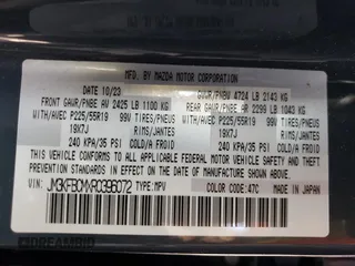 2024 Mazda CX-5 2.5 S Carbon Edition with VIN JM3KFBCMXR0396072, listed as a Copart auction lot 51162695 with 27,457 mi miles and Salvage Title. Bid and sale history available at carsss.com. Image 16.
