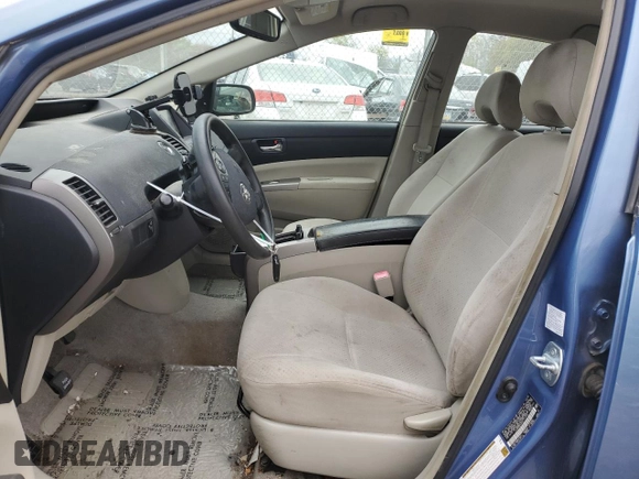 2008 Toyota Prius with VIN JTDKB20U287771418, listed as a Copart auction lot 53076135 with 128,719 mi miles and Salvage Title. Bid and sale history available at DreamBid. Image 7.