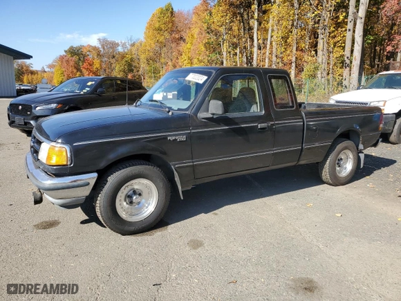 1994 Ford Ranger Splash with VIN 1FTCR14U8RTA29425, listed as a Copart auction lot 77022024 with 12,553 mi miles and Salvage Title. Bid and sale history available at carsss.com. Image 1.