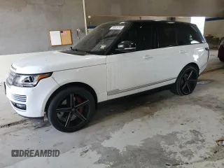 2016 Land Rover Range Rover Supercharged with VIN SALGS2EF5GA272560, listed as a Copart auction lot 59925765 with 104,109 mi miles and Salvage title. Bid and sale history available at DreamBid. Image 1.