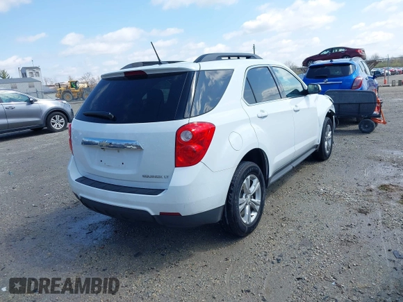 2013 Chevrolet Equinox LT with VIN 2GNALDEK6D1195729, listed as a IAAI auction lot 42006611 with 131,730 mi miles. Bid and sale history available at carsss.com. Image 4.