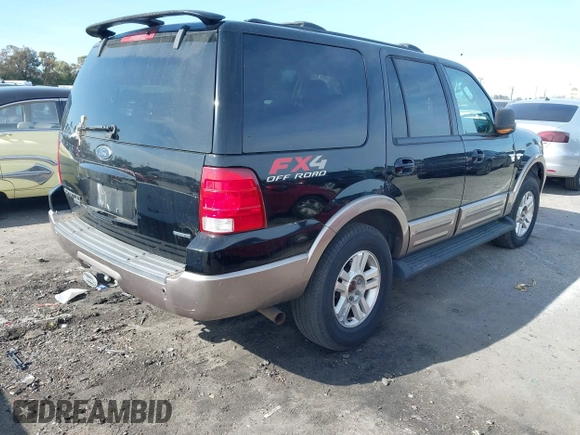 2003 Ford Expedition Eddie Bauer with VIN 1FMFU18L03LA54089, listed as a IAAI auction lot 41842194 with 33,834 mi miles. Bid and sale history available at carsss.com. Image 4.