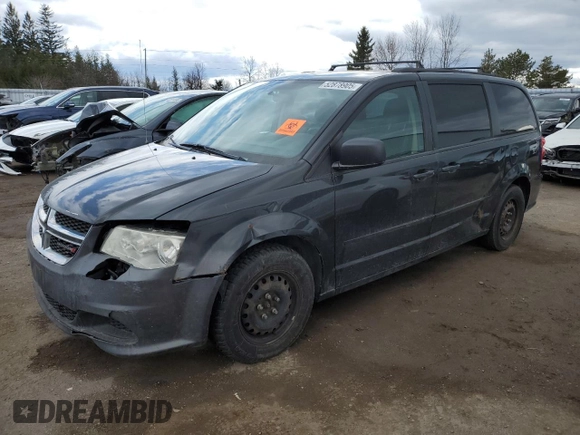2012 Dodge Grand Caravan SE with VIN 2C4RDGBG5CR397651, listed as a Copart auction lot 52878905 with 248,103 mi miles and Clean Title. Bid and sale history available at DreamBid. Image 1.