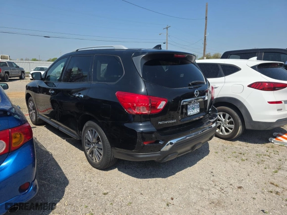 2019 Nissan Pathfinder SL with VIN 5N1DR2MN5KC616508, listed as a Copart auction lot 53842555 with 170,560 mi miles and Clean Title. Bid and sale history available at carsss.com. Image 3.
