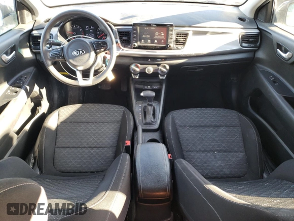 2020 Kia Rio LX with VIN 3KPA24AD1LE358789, listed as a Copart auction lot 45418945 with 82,572 mi miles and Salvage Title. Bid and sale history available at carsss.com. Image 8.