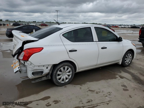 2019 Nissan Versa Sedan SV with VIN 3N1CN7AP3KL812260, listed as a Copart auction lot 47736755 with 128,661 mi miles and Salvage Title. Bid and sale history available at carsss.com. Image 3.