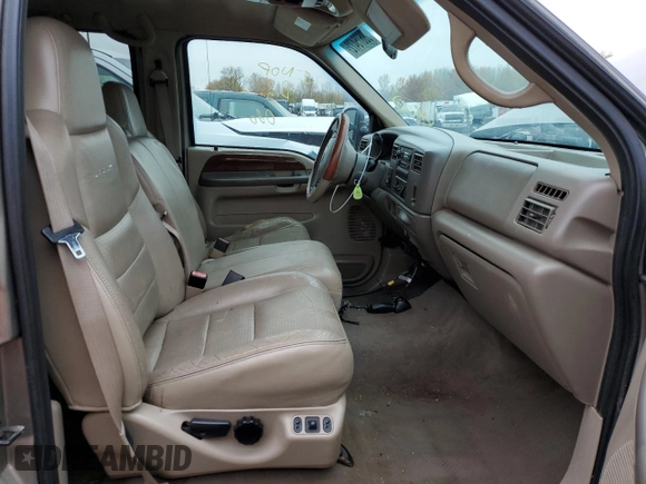 2002 Ford Super Duty F-250 XL with VIN 1FTNW21L12EB95783, listed as a Copart auction lot 58675472 with 203,007 mi miles and Salvage Title. Bid and sale history available at carsss.com. Image 5.