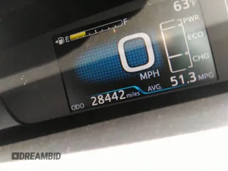 2019 Toyota Prius LE with VIN JTDL9RFU9K3009363, listed as a IAAI auction lot 41812912 with 28,442 mi miles and . Bid and sale history available at DreamBid. Image 7.