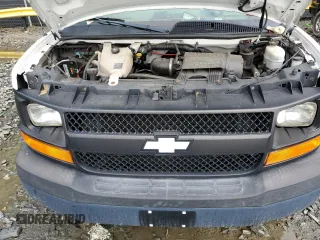 2013 Chevrolet Express Cargo z VIN 1GCSGAFX5D1164407, wystawiony jako Copart lot #56353205 z przebiegiem 166 202 mil mil oraz Szkoda całkowita • Salvage title. Historia ofert i sprzedaży dostępna na DreamBid. Obrazek 12.