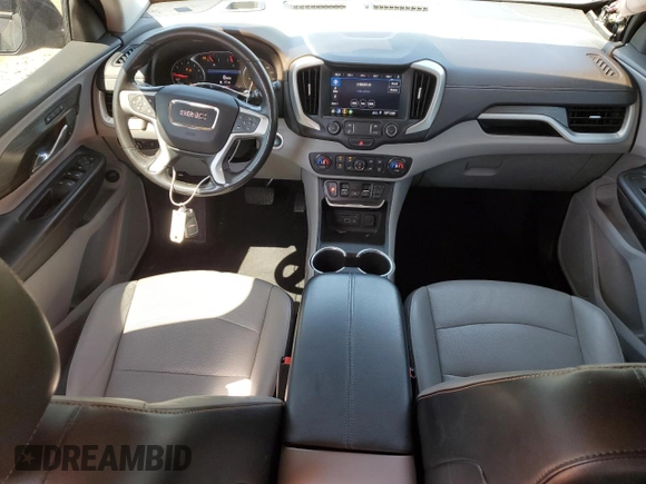 2020 GMC Terrain SLT z VIN 3GKALPEV4LL161830, wystawiony jako Copart lot #53154725 z przebiegiem 66 577 mil mil oraz Szkoda całkowita • Salvage title. Historia ofert i sprzedaży dostępna na DreamBid. Obrazek 8.