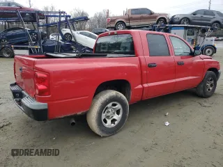 2005 Dodge Dakota ST with VIN 1D7HE28K65S327610, listed as a Copart auction lot 85671484 with 188,264 mi miles and Salvage Title. Bid and sale history available at DreamBid. Image 3.