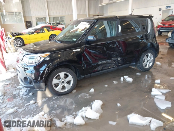 2017 Kia Soul with VIN KNDJN2A24H7438220, listed as a IAAI auction lot 41199480 with 75,265 mi miles. Bid and sale history available at carsss.com. Image 2.