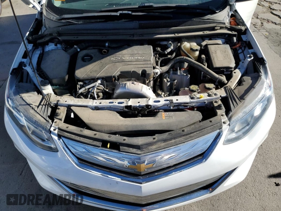 2017 Chevrolet Volt LT with VIN 1G1RC6S59HU129202, listed as a Copart auction lot 60581062 with 124,373 mi miles. Bid and sale history available at carsss.com. Image 7.