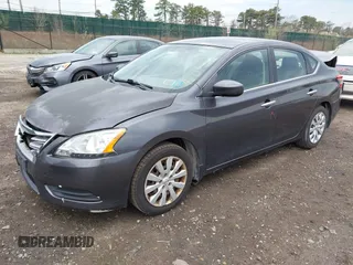 2014 Nissan Sentra S with VIN 3N1AB7APXEL635002, listed as a IAAI auction lot 42013022 with 87,712 mi miles and . Bid and sale history available at DreamBid. Image 2.