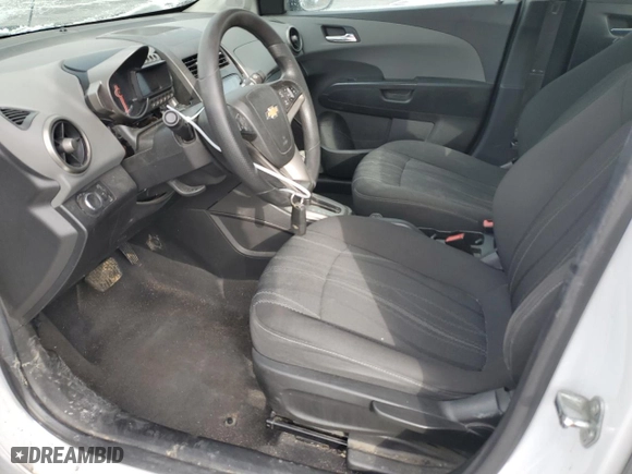 2012 Chevrolet Sonic LT with VIN 1G1JC5SH0C4106658, listed as a Copart auction lot 46187815 with 111,501 mi miles and Salvage Title. Bid and sale history available at carsss.com. Image 7.