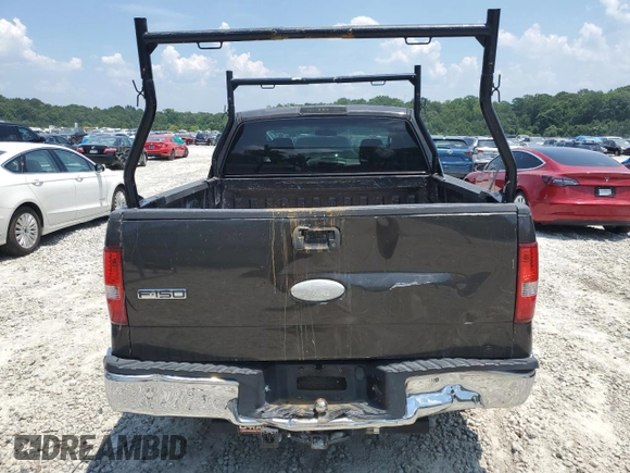 2007 Ford F-150 XLT with VIN 1FTRW12W67KA45553, listed as a Copart auction lot 63635795 with 271,062 mi miles and Salvage title. Bid and sale history available at DreamBid. Image 6.