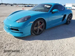 2018 Porsche Cayman S with VIN WP0AB2A84JS278422, listed as a Copart auction lot 74666364 with Not Provided miles and Non Repairable. Bid and sale history available at DreamBid. Image 1.