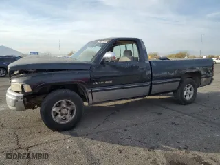 1996 Dodge Ram 1500 with VIN 1B7HC16Y7TS670117, listed as a Copart auction lot 42807135 with 171,832 mi miles and Salvage Title. Bid and sale history available at carsss.com. Image 1.