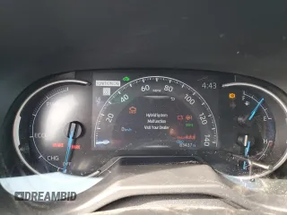 2023 Toyota RAV4 Hybrid XLE with VIN 2T3UWRFV1PW151099, listed as a Copart auction lot 54899775 with 83,437 mi miles and Salvage title. Bid and sale history available at DreamBid. Image 9.